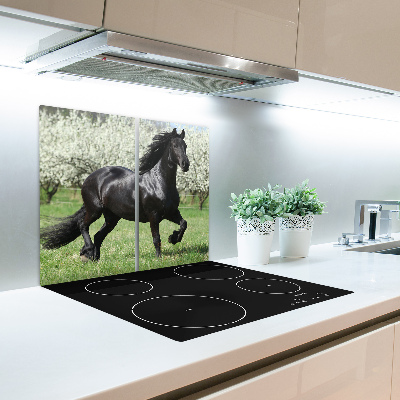 Worktop saver Horses flowers