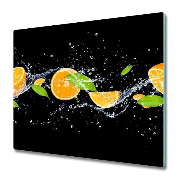 Worktop saver Oranges and water