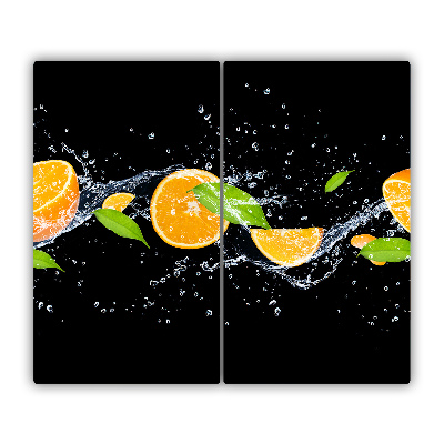 Worktop saver Oranges and water