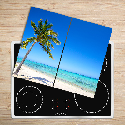 Chopping board Tropical beach