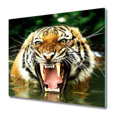 Chopping board Roaring tiger