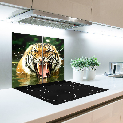 Chopping board Roaring tiger