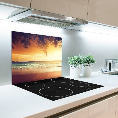 Chopping board Tropical beach