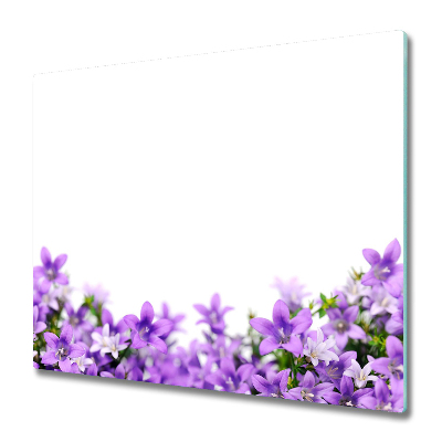 Chopping board Purple bells