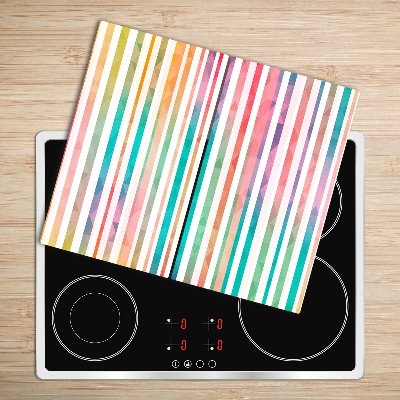 Chopping board Rainbow stripes