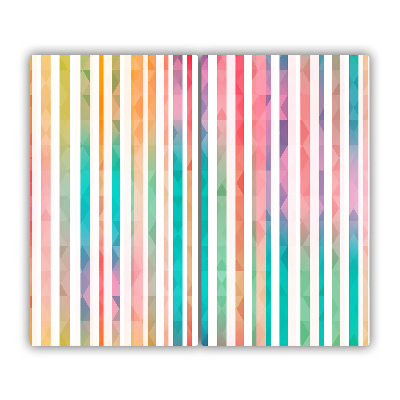 Chopping board Rainbow stripes