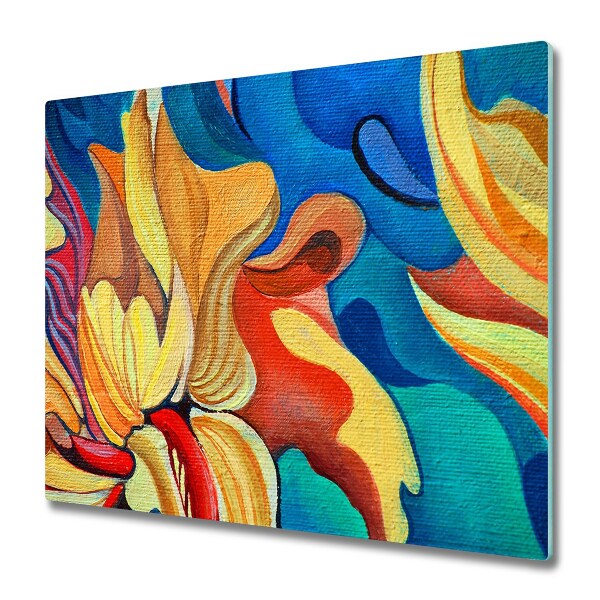 Chopping board Abstract flower