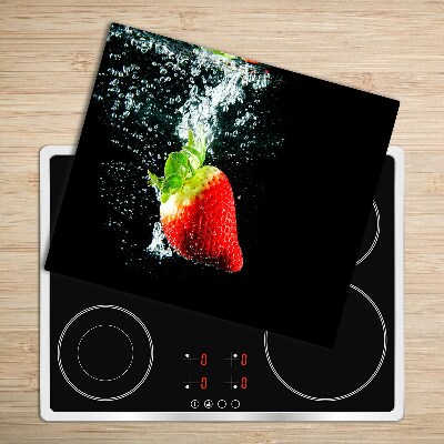 Chopping board Strawberry water