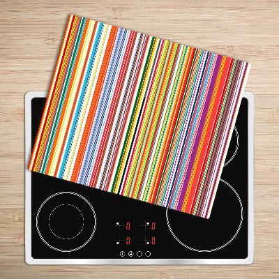 Chopping board Colored stripes