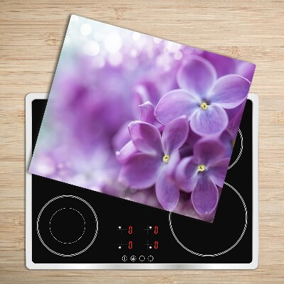 Chopping board Lilac flowers