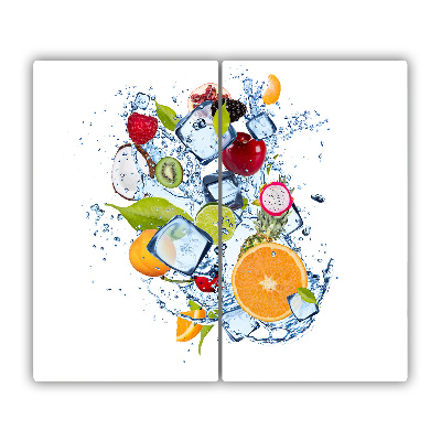 Chopping board Fruit and ice