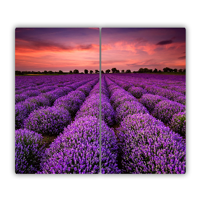 Chopping board Lavender field