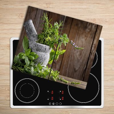 Chopping board Herb mortar