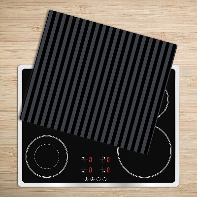 Chopping board Gray stripes