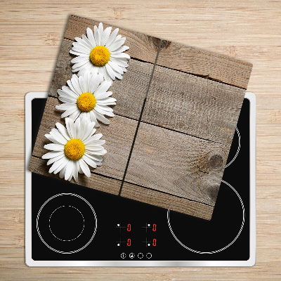 Chopping board Daisies wood