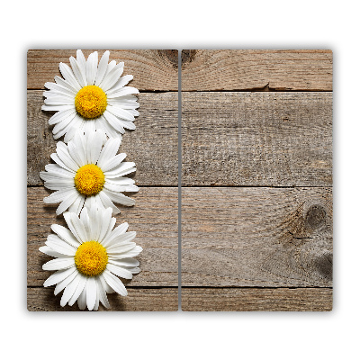 Chopping board Daisies wood