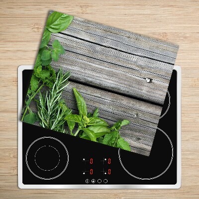 Chopping board Wood herbs