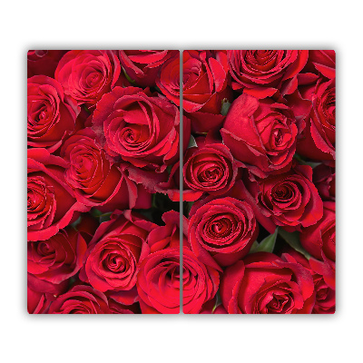 Chopping board Red roses