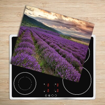 Chopping board Lavender field