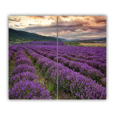 Chopping board Lavender field