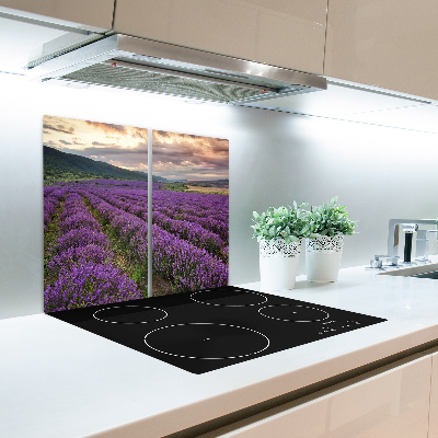 Chopping board Lavender field