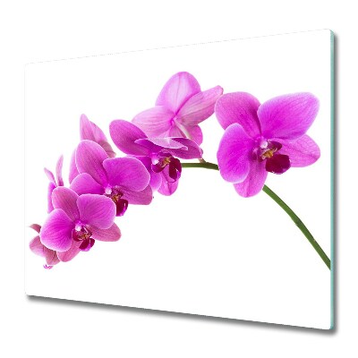 Chopping board Pink orchid