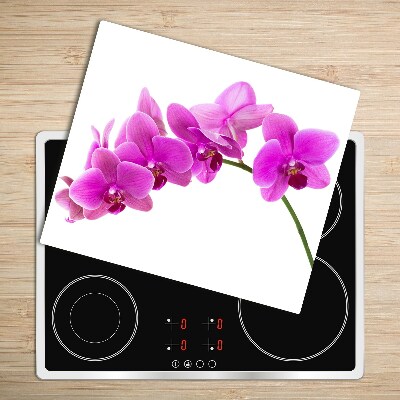 Chopping board Pink orchid