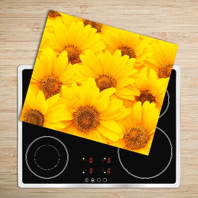 Chopping board Sunflowers