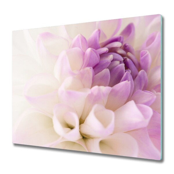 Chopping board White dahlia