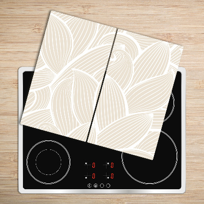 Chopping board Leaves pattern