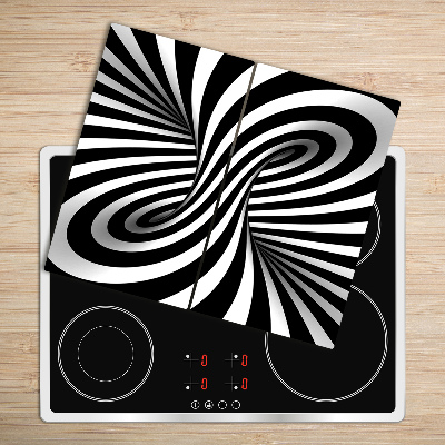 Chopping board Vortex abstraction