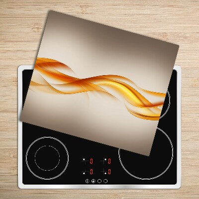 Chopping board Waves abstraction