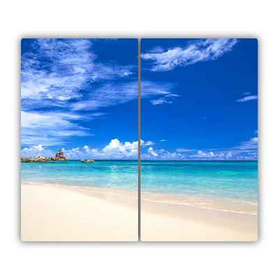 Chopping board Tropical beach