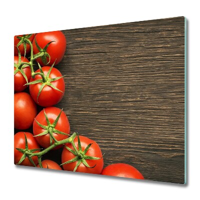 Chopping board Tomatoes on wood