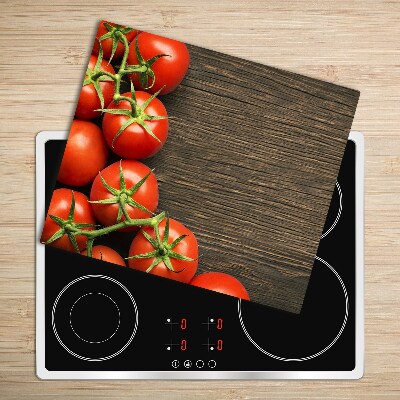 Chopping board Tomatoes on wood