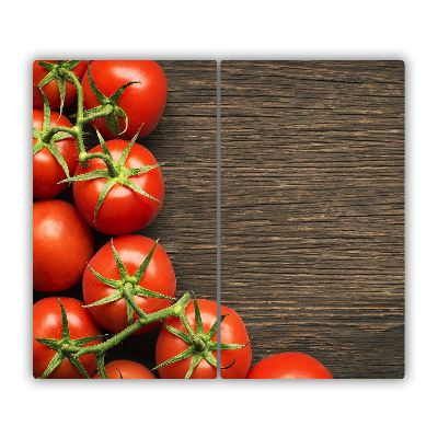 Chopping board Tomatoes on wood