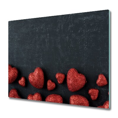 Chopping board Heart chalkboard