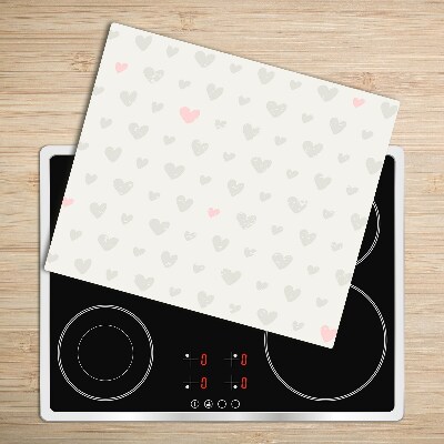 Chopping board Heart background