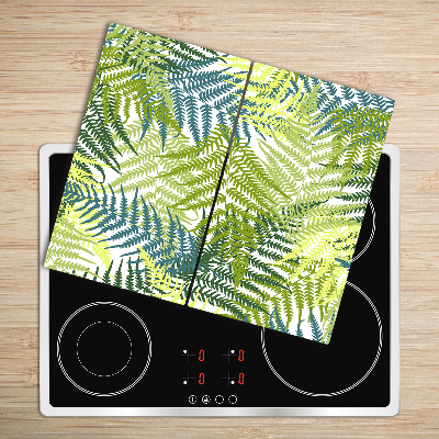 Chopping board Ferns pattern