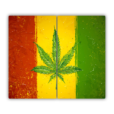 Chopping board Rasta flag