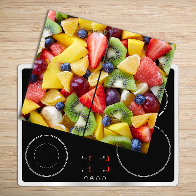 Chopping board Chopped fruits