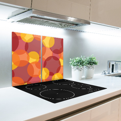 Chopping board Colored circles