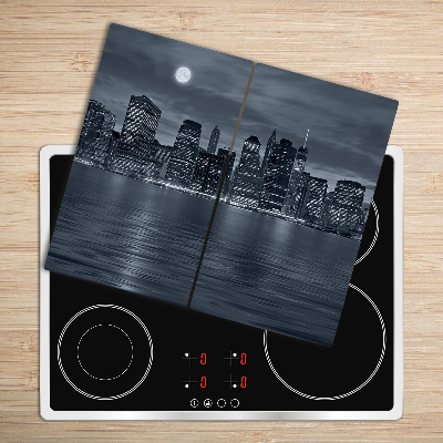 Chopping board New york at night