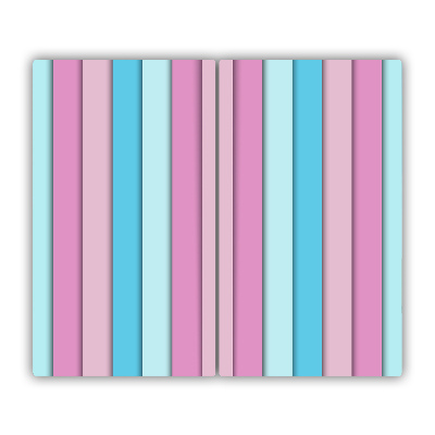 Chopping board Colored stripes