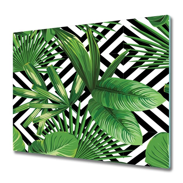 Chopping board Tropical leaves