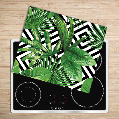 Chopping board Tropical leaves