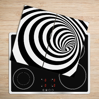 Chopping board Spiral with stripes