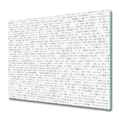 Chopping board Binary code