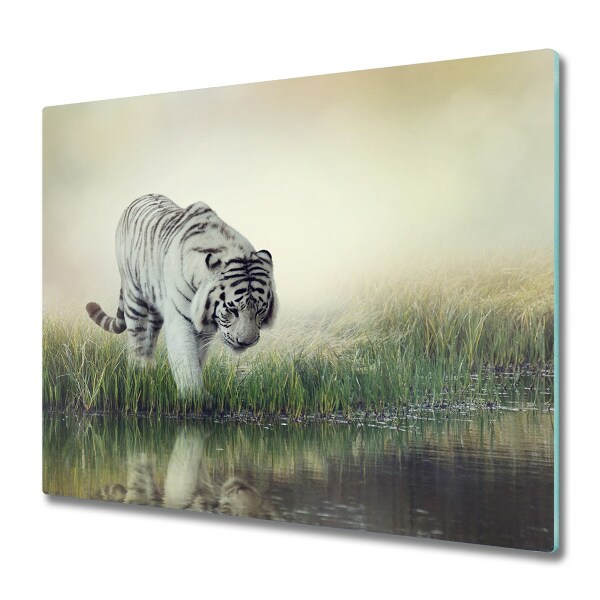 Chopping board White tiger