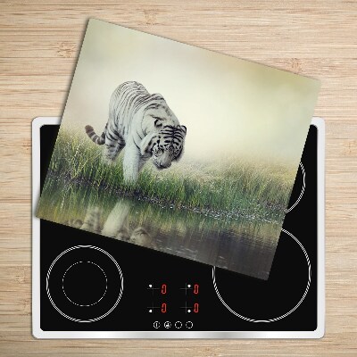 Chopping board White tiger